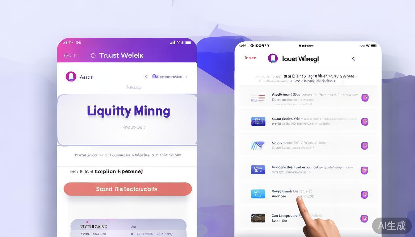 使用 Trust Wallet 参与流动性挖矿的步骤_流动性挖矿怎么取出来_流动性挖矿defi